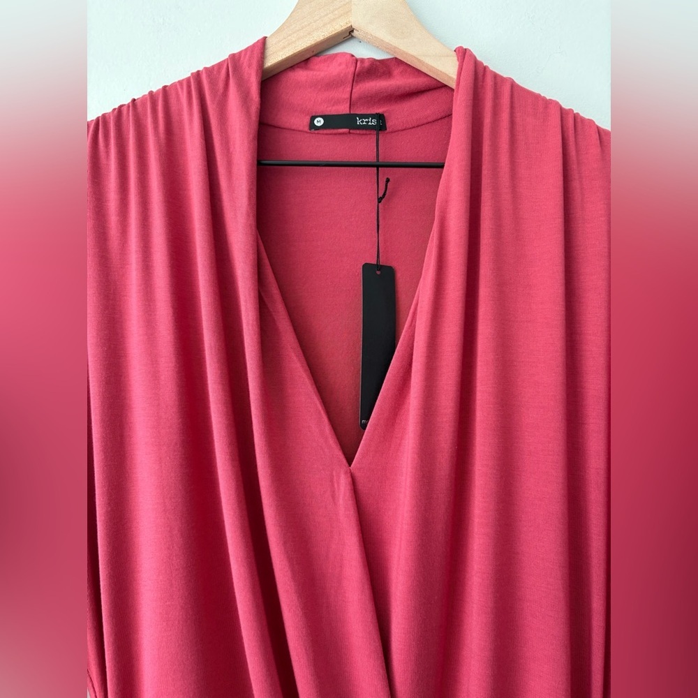 NWT Revolve Krisa Rushed Dress - Picture 4 of 9